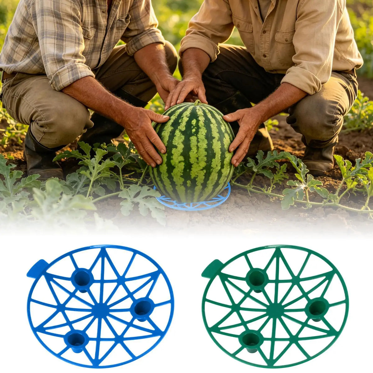 Watermelon Fruit Growing Support Tray | Garden Cradle Stand