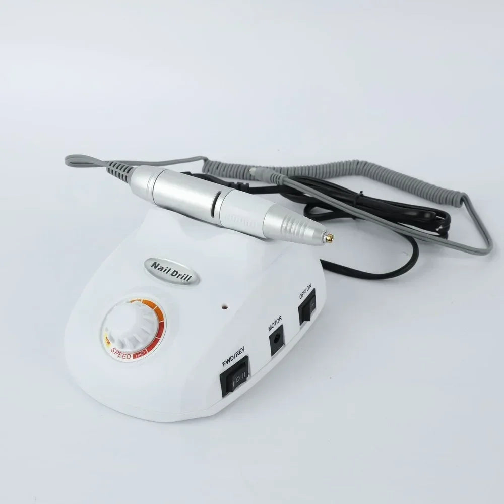 20W 35000RPM Electric Nail Drill Machine Kit | Milling Cutters
