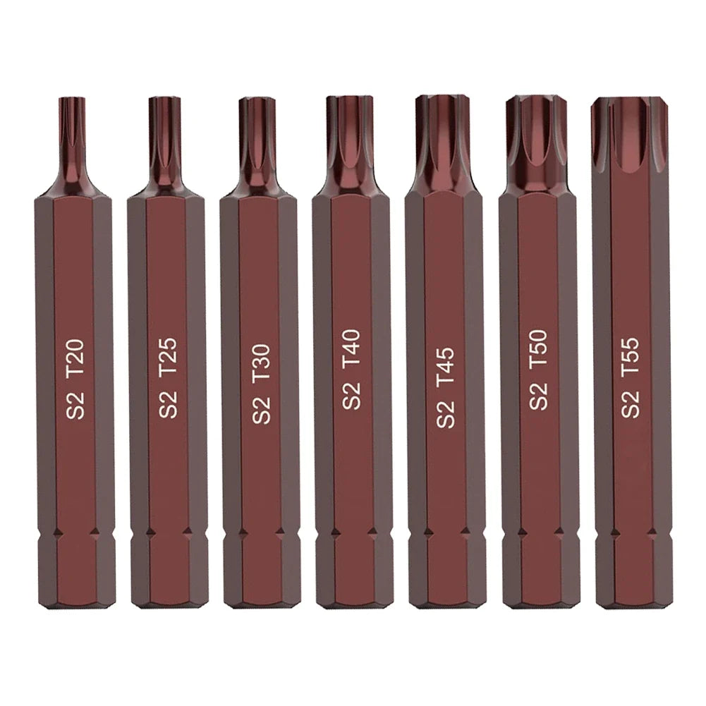 Torx Screwdriver Bits Electric Wrench Socket Bit Magnetic Hex Shank