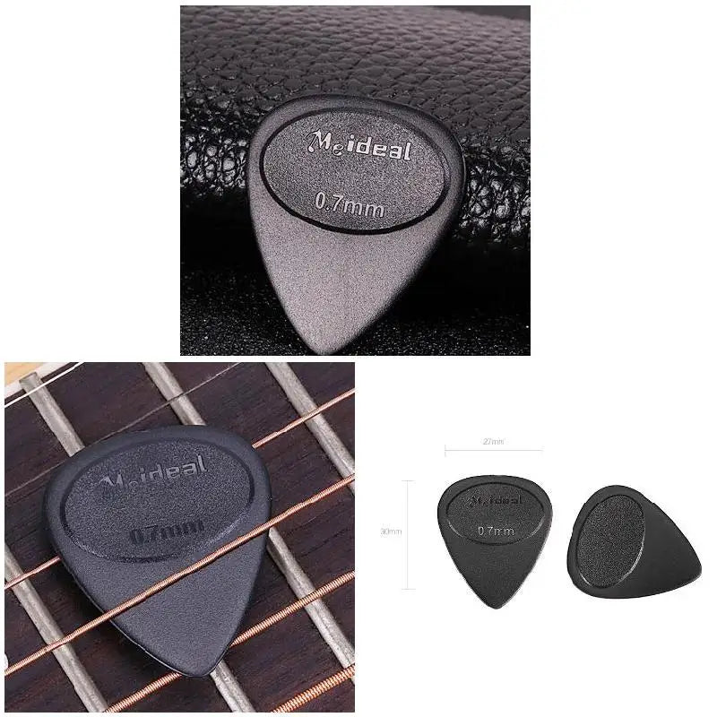 Guitar Picks 10-Pack | 0.7mm Nylon Picks for Guitar, Bass & Ukulele