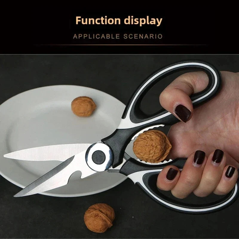 Professional Stainless Steel Kitchen Scissors & Food Shears