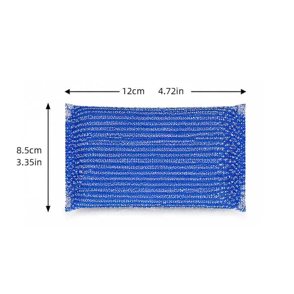 4-Pack Kitchen Scrub Sponge Dishwashing Scrubber Pads Set