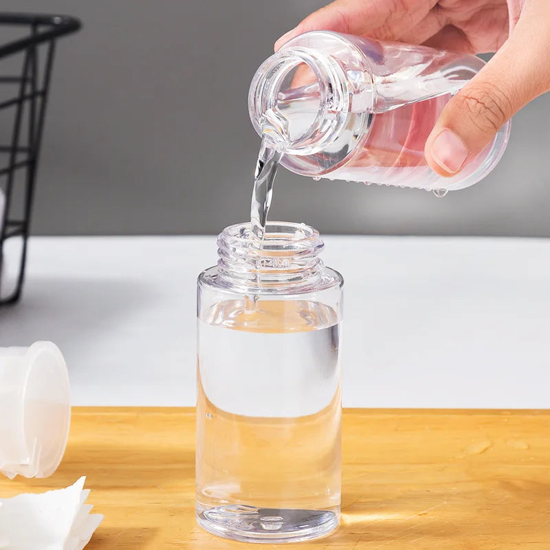 Refillable Press Pump Bottles 100/150/180ml | Nail & Makeup