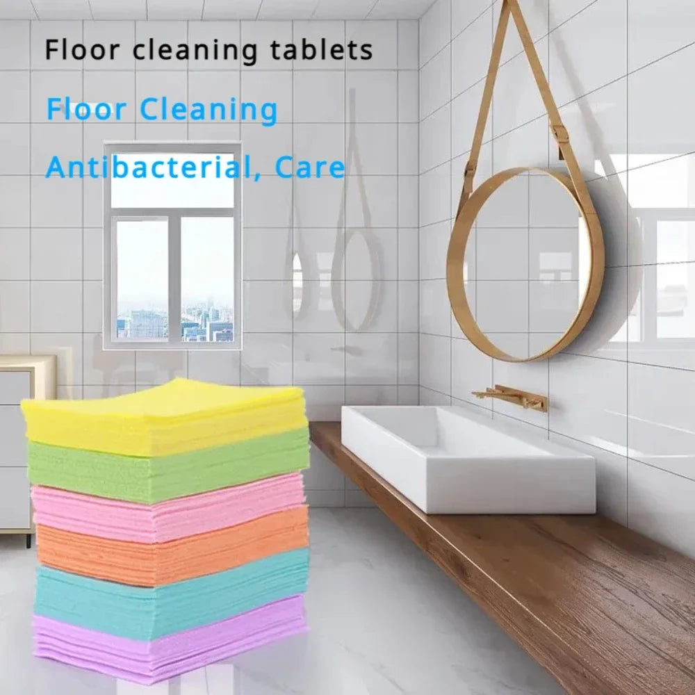 Eco-Friendly Floor & Bathroom Cleaning Tablets 30-Pack