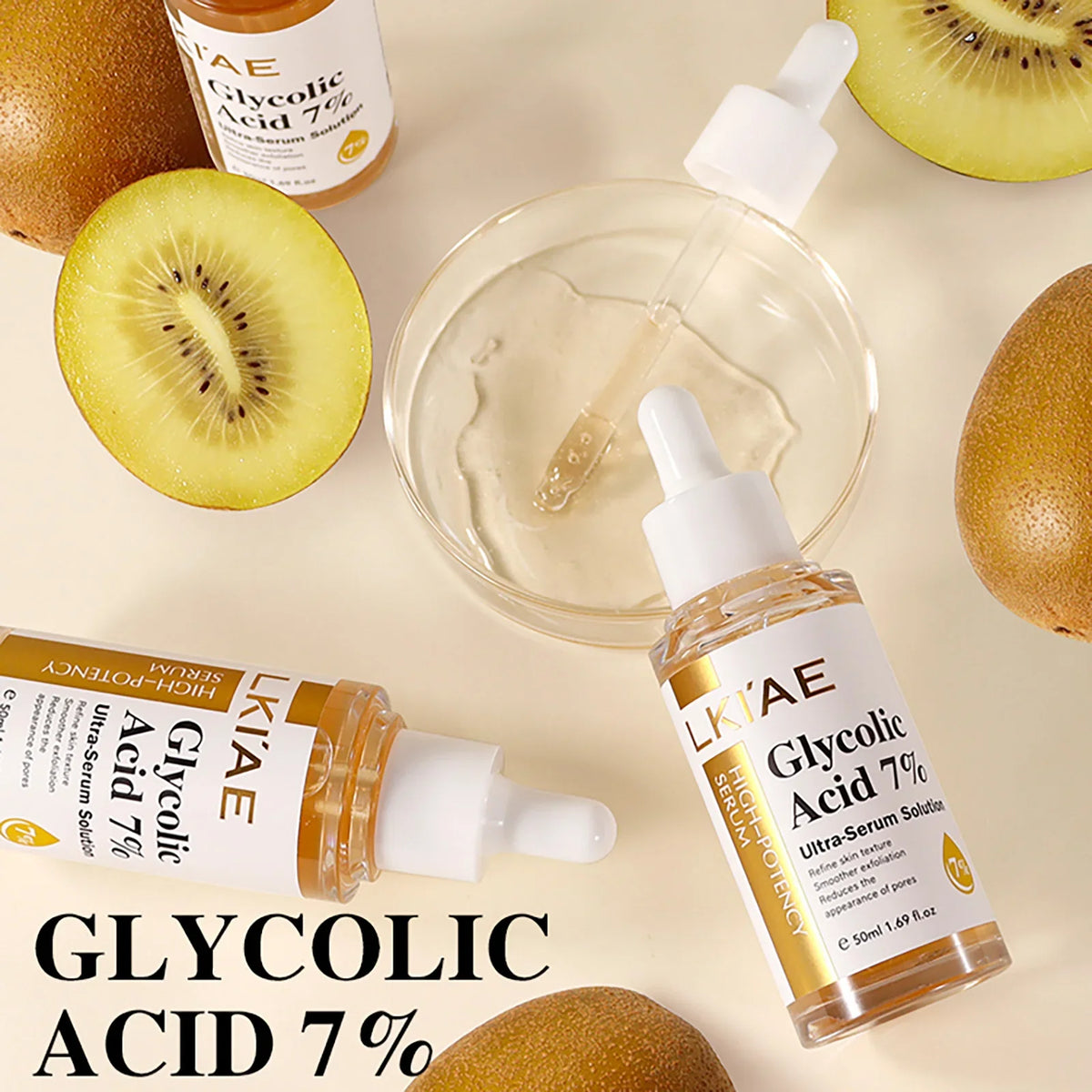 AILKE Brightening Face Serum | Niacinamide & Glycolic Acid 50ml