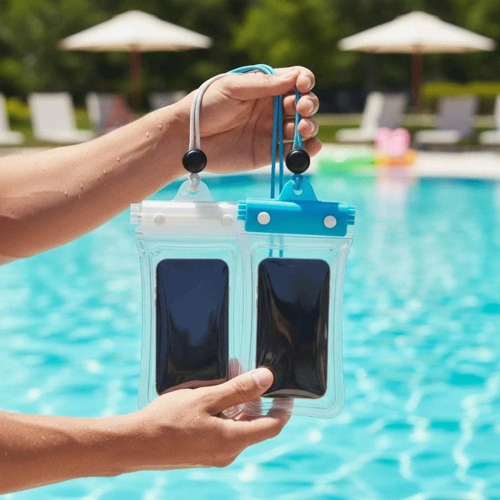 Waterproof Phone Pouch – Crossbody Dry Bag for Beach & Pool
