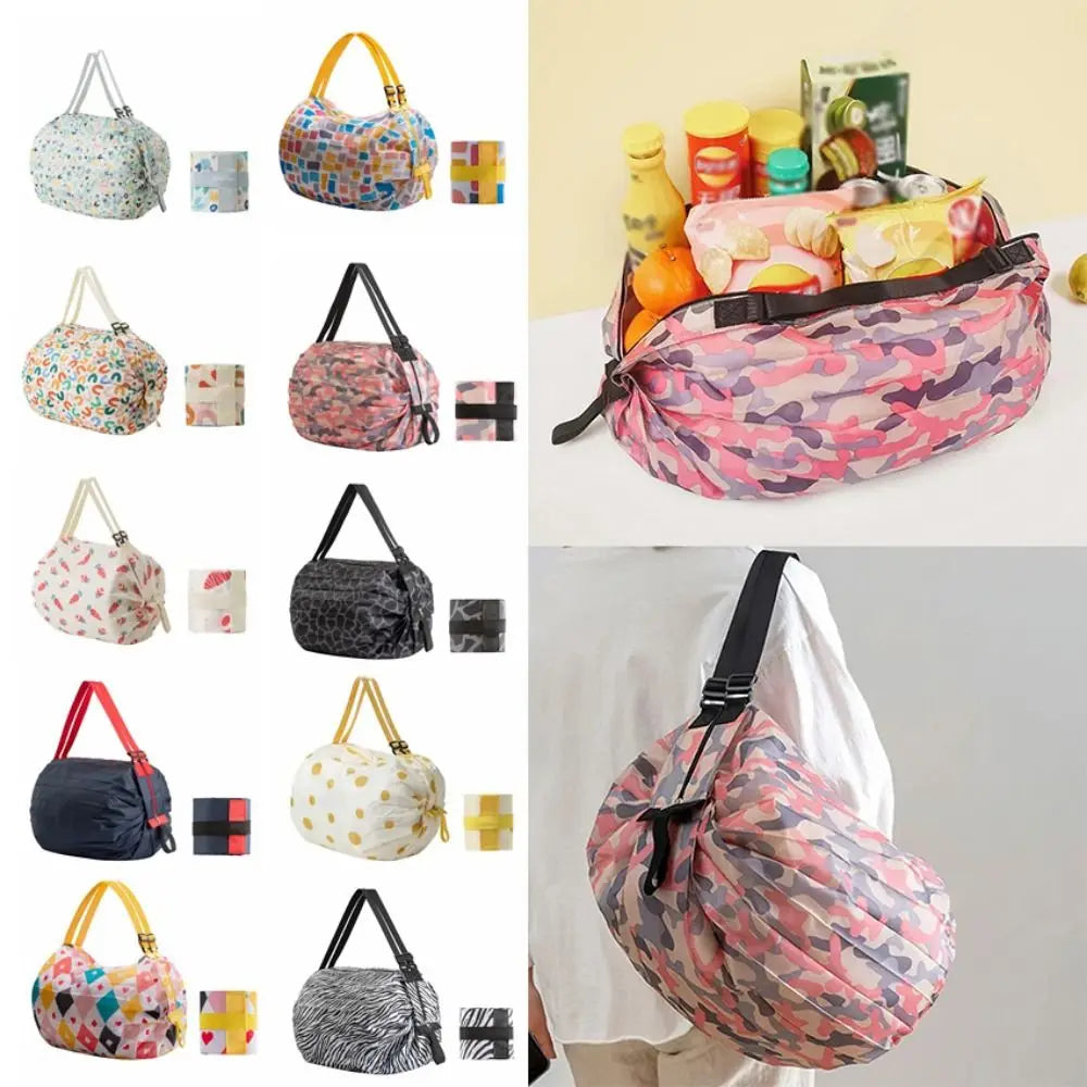 Foldable Reusable Shopping Bag | Waterproof Eco Tote