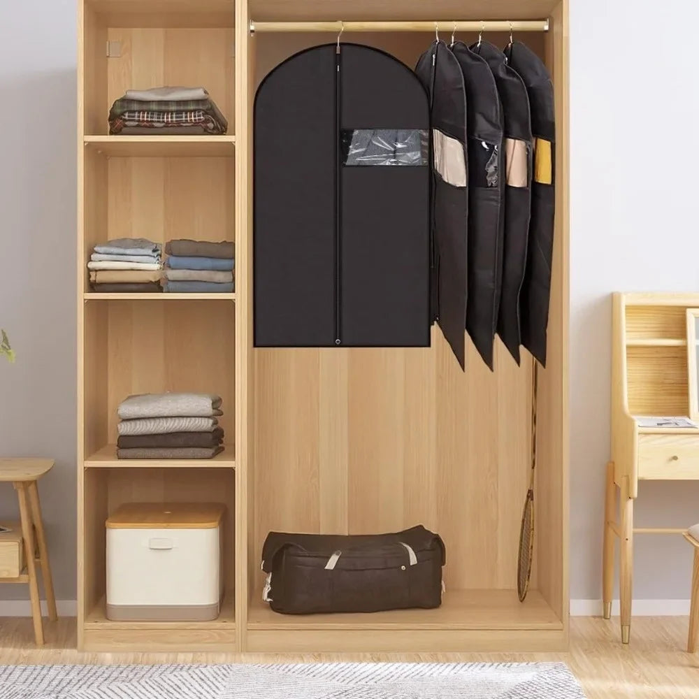 Dust-proof Garment Bags Zippered Hanging Clothing Organizer