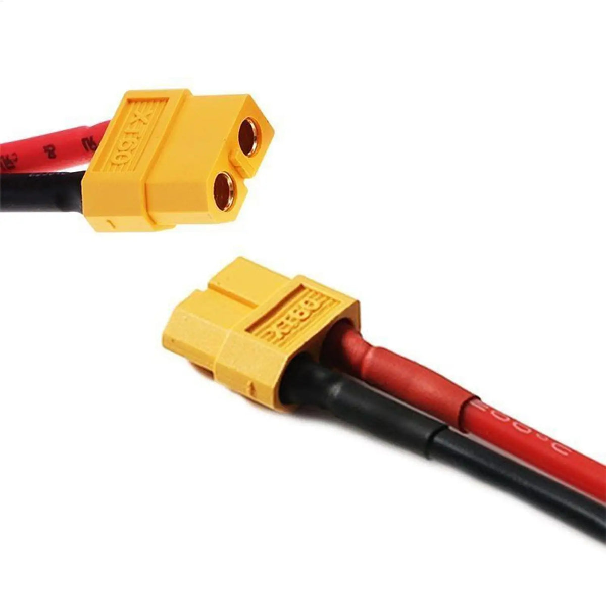 XT60 Male Female 16AWG 10cm Extension Cable – Solar, Drone, RC