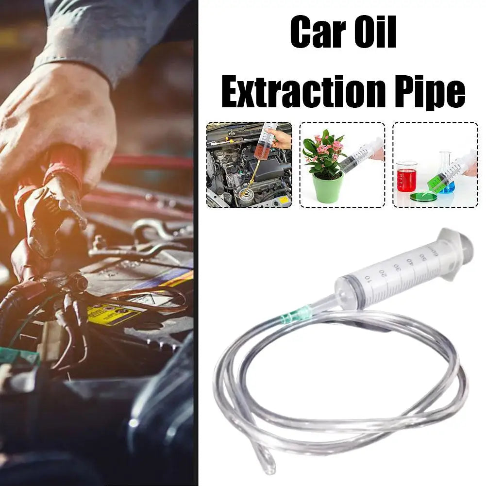 Manual Oil Extraction Syringe 20/60/80ml – Fluid Pump for Cars