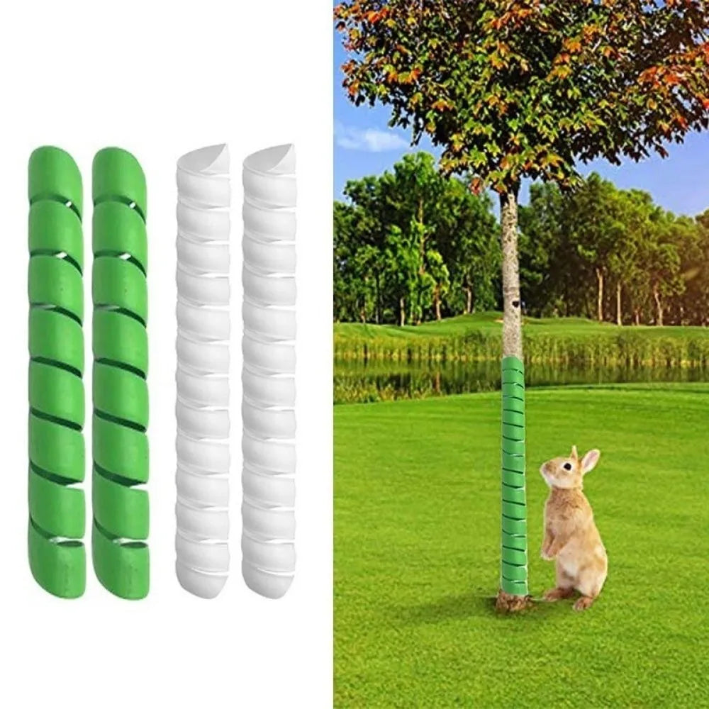 Spiral Tree Bark Protector Guard 40cm – 4-Pack Flexible Wrap
