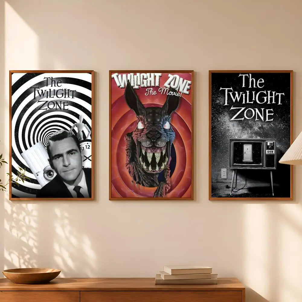 Twilight Zone Wall Art Poster – Self-Stick HD Waterproof Decor