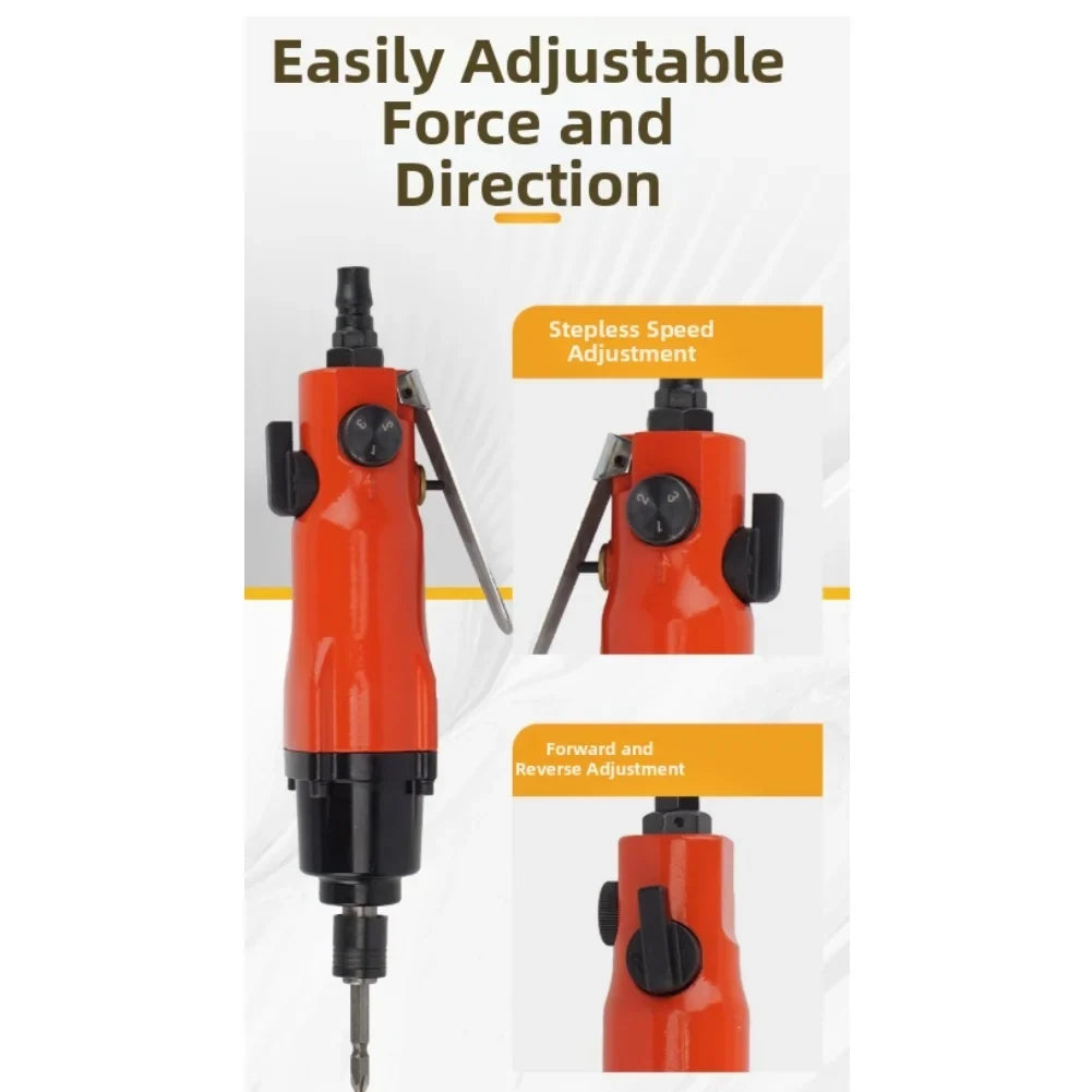Straight Pneumatic Screwdriver 12000 RPM 40Nm 90PSI 1/4" Air Tool