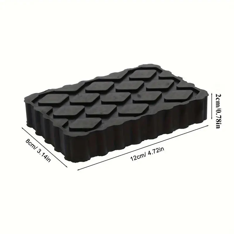 1 Car Jack Rubber Pad Lift Blocks Floor Cars Parts Jacks Automotive