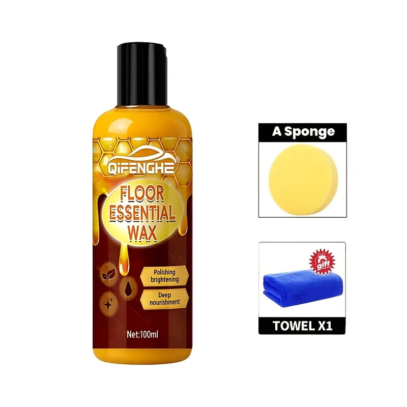 Natural Wood Floor Wax – Nourishing Polish & Scratch Repair