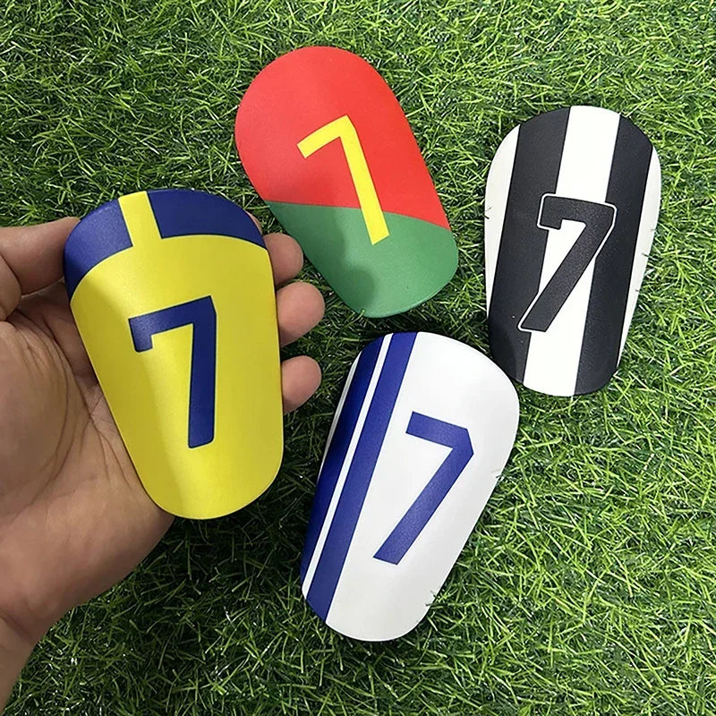 Mini Football Shin Guards – Soccer Leg Protectors, 1 Pair