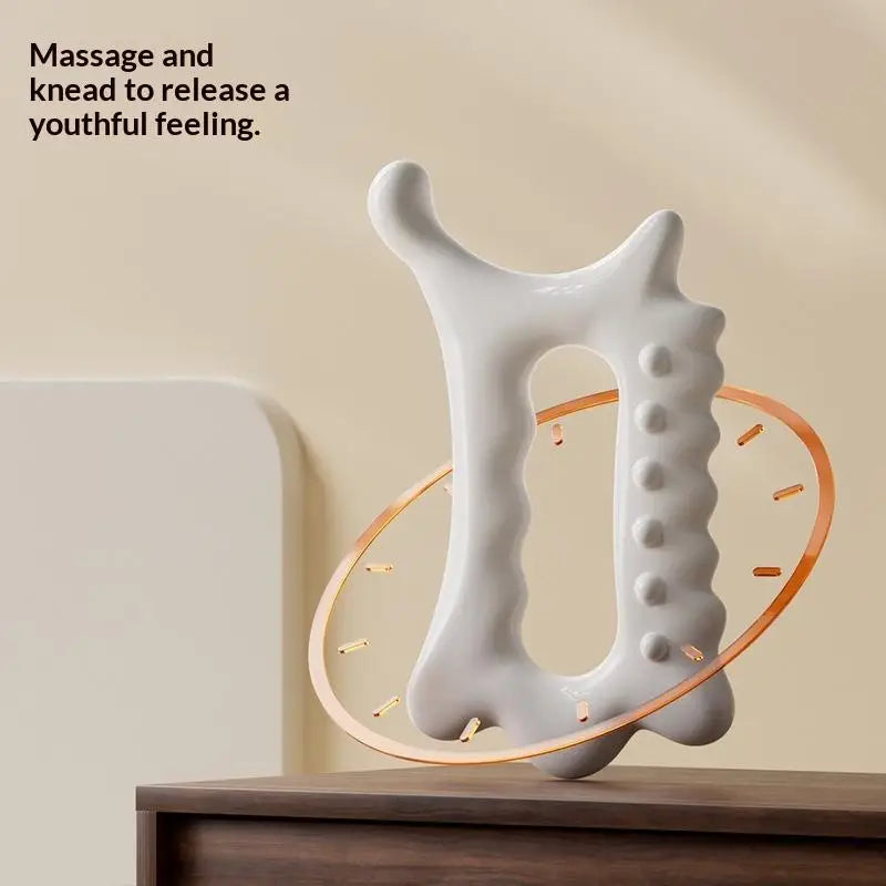 Resin Gua Sha Board – Ergonomic Face & Body Massage Tool