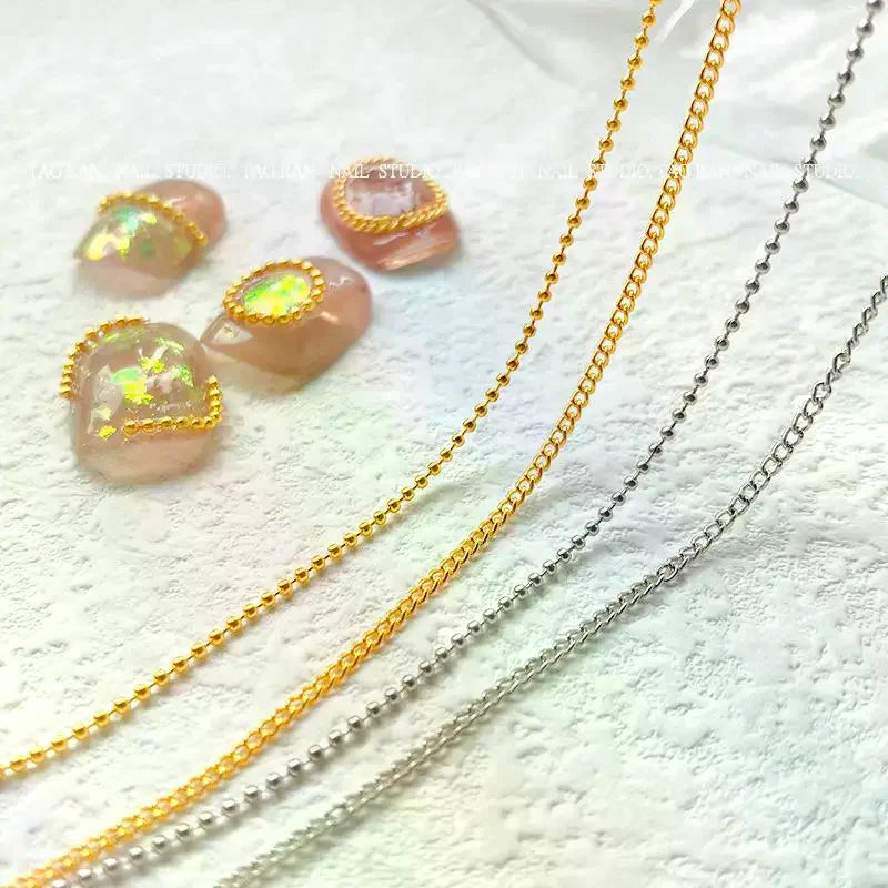 15-Shape 3D Chain Silicone Nail Mold | DIY Carving Template