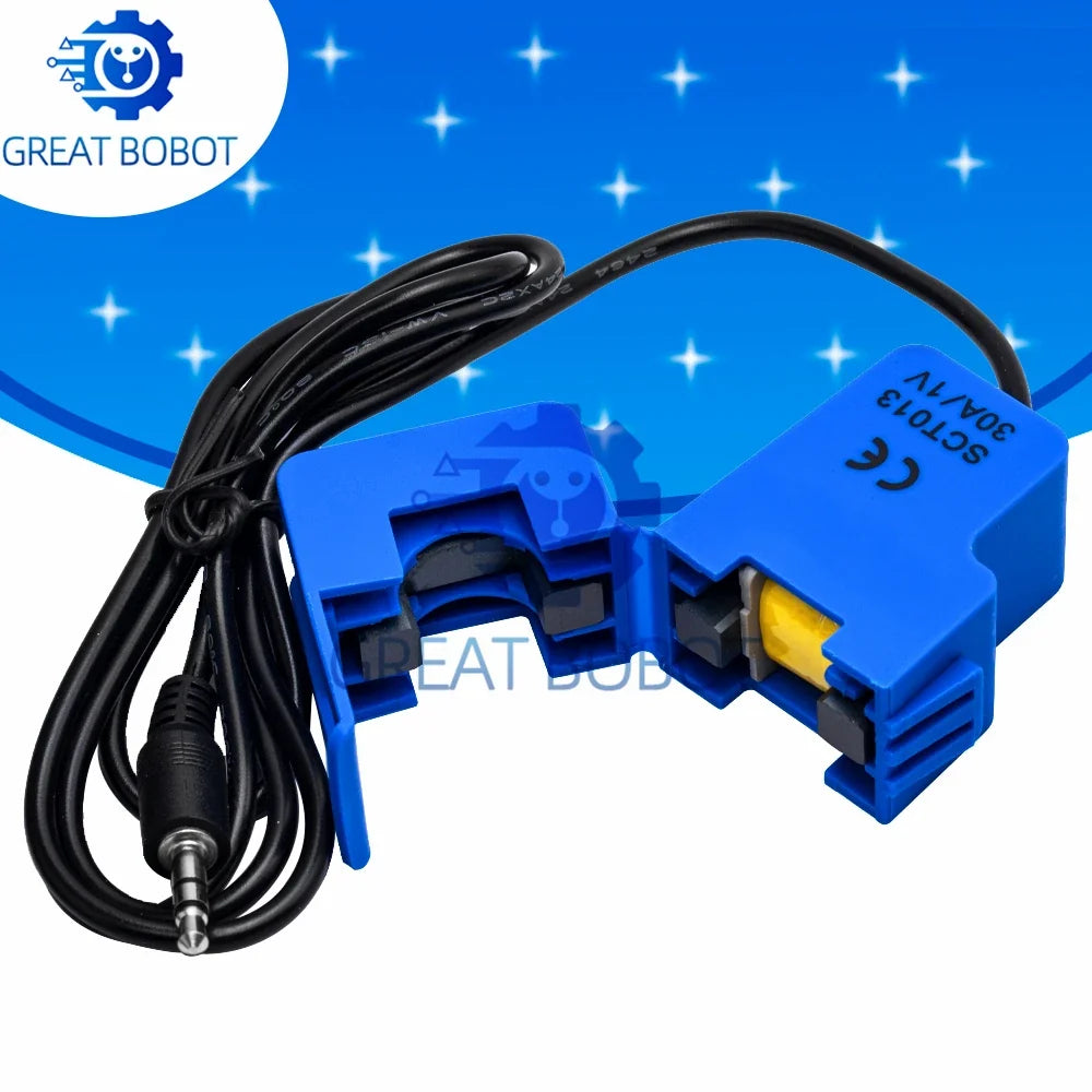 SCT-013 Split Core Current Transformer – 30A 50A 100A AC Sensor
