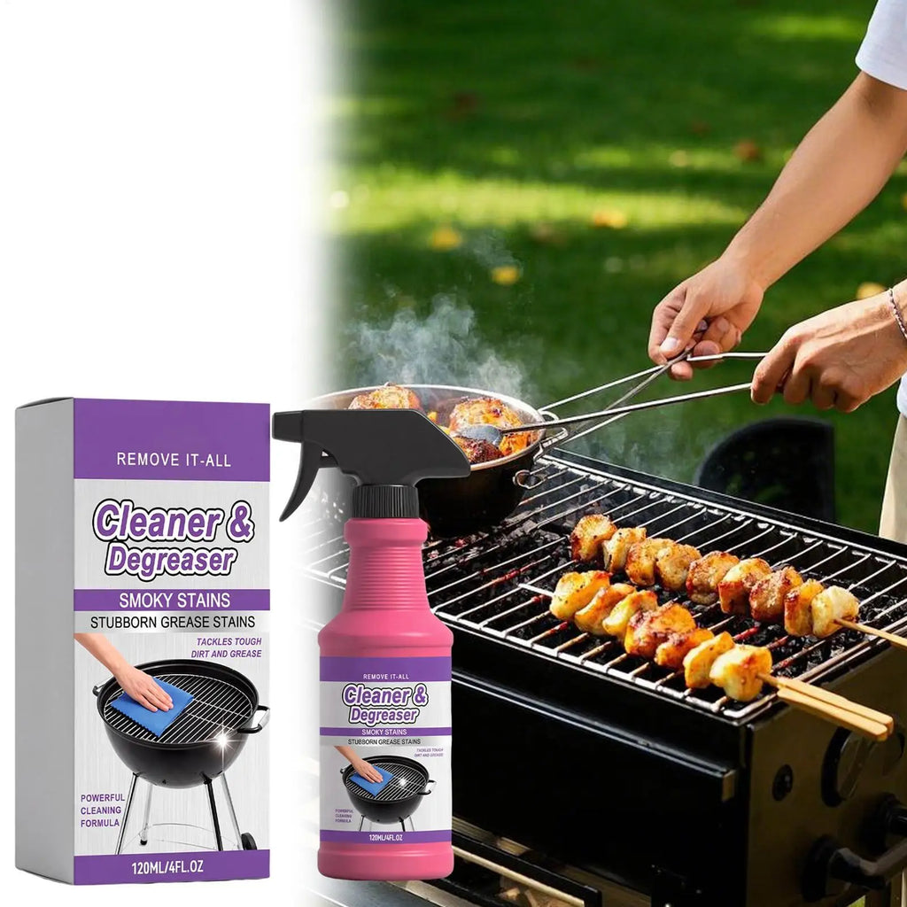 Heavy Duty Oven & Grill Degreaser Spray | BBQ Kitchen Cleaner