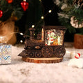 Christmas Train Snow Globe Lantern | Light-Up Holiday Decor