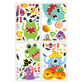 Halloween Window Clings & Stickers – 4 Sheets Spooky Decals