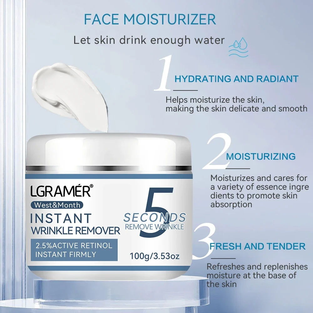 Retinol Collagen Cream – Hyaluronic Acid, Vitamin C+E Anti-Aging