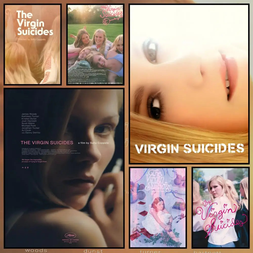 The Virgin Suicides Movie Poster – Peel & Stick PVC Wall Art