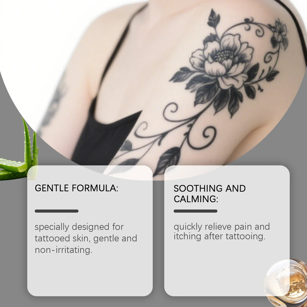 Tattoo Aftercare Cream – Aloe Vera & Vitamin E Color Lock 20g