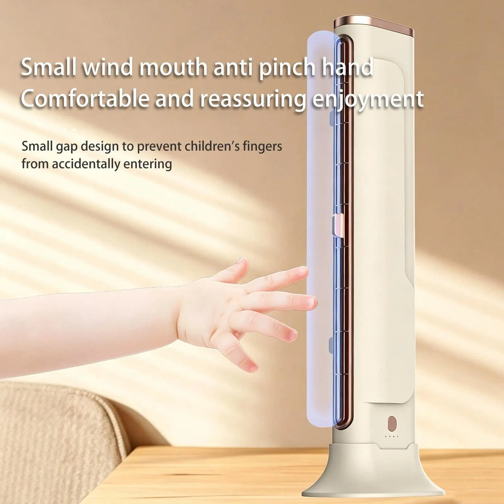 Bladeless USB Rechargeable Portable Fan – Desk, Office & Outdoor
