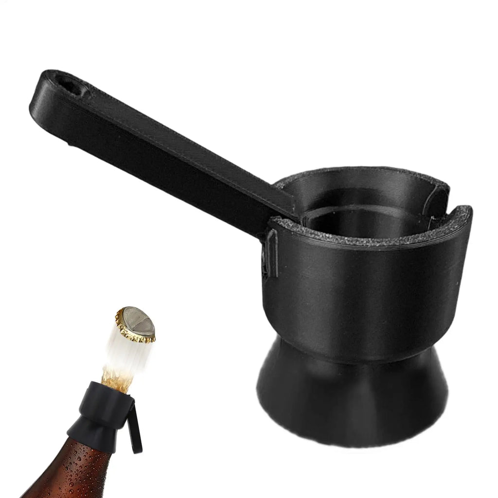 Funny Push-Down Bottle Opener – Caps Launcher for Parties