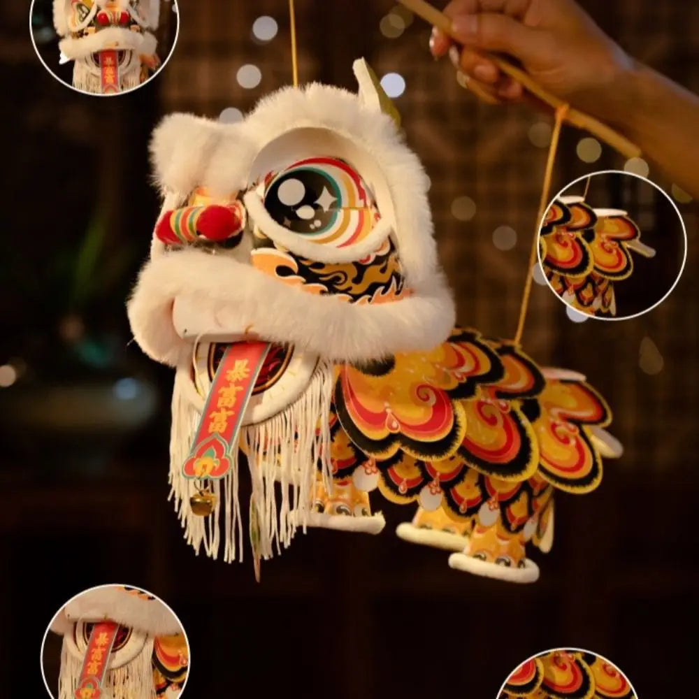 2026 Lion Dance Lantern DIY Kit | Chinese New Year Craft
