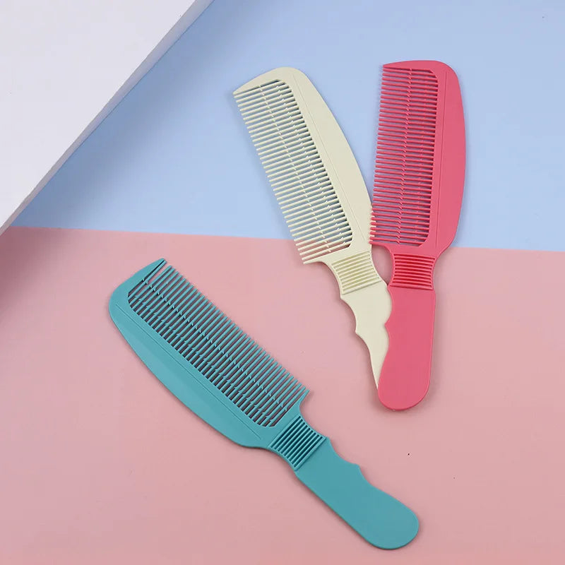 Professional Hair Clipper Comb | Plastic Hairdressing Tool