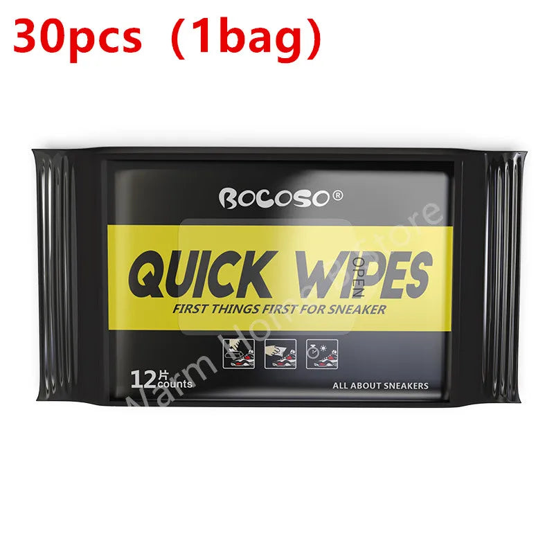 Disposable Sneaker Cleaning Wipes – Portable Shoe Cleaner