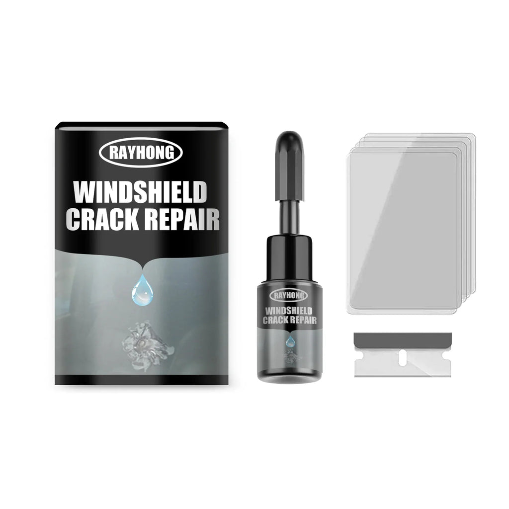 Rayhong 20ml UV Windshield Crack Repair Kit – DIY Auto Fix