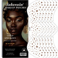 Glitter Freckle Face Tattoo Patches – 6 Sheets Sparkle Makeup