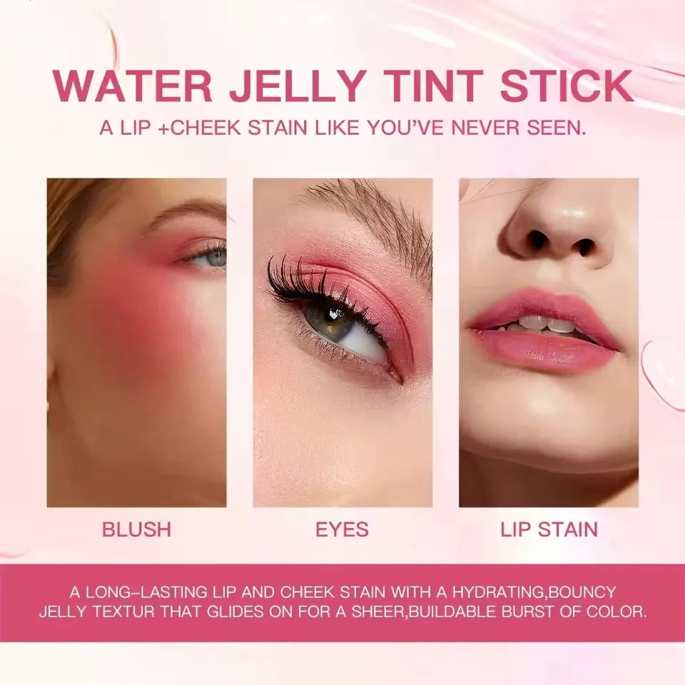LAIKOU Jelly Blush Stick – 3-in-1 Blush, Lip & Eyeshadow