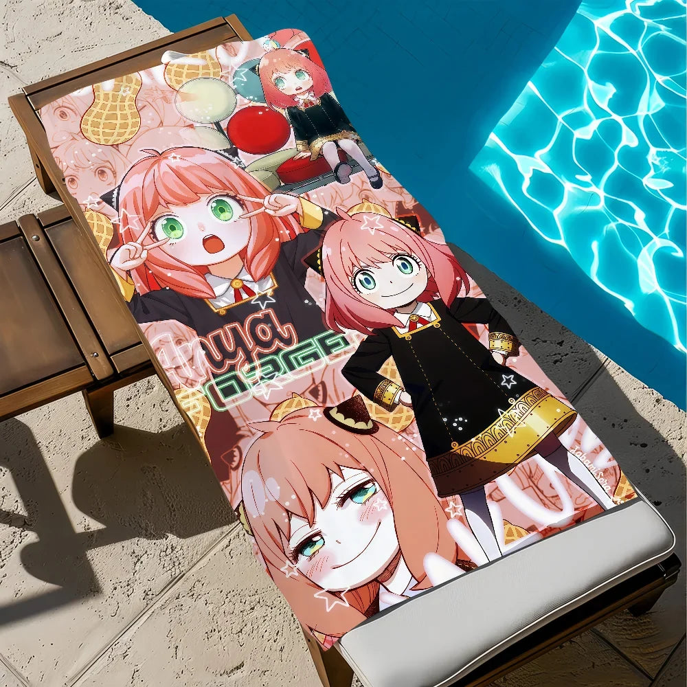 Spy x Family Anya Quick-Dry Beach Towel | Anime Fan Gift