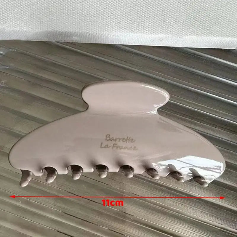 Large Acetate Hair Claw Clip – Retro Korean Shark Clip