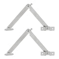 2pcs Antique Bronze Lid Support Hinges | Jewelry Box & Chest