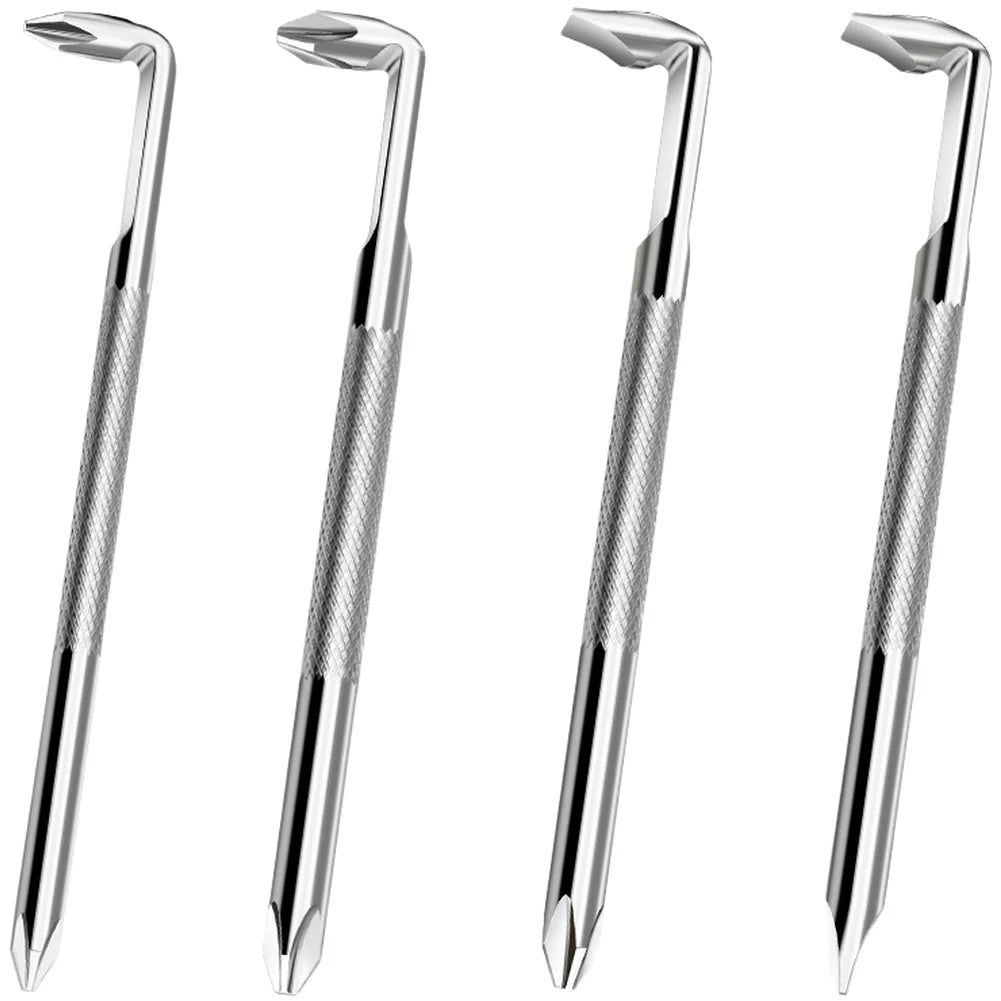 4-Pc L-Shaped Right-Angle Screwdriver Set | PH1 PH2 SL6