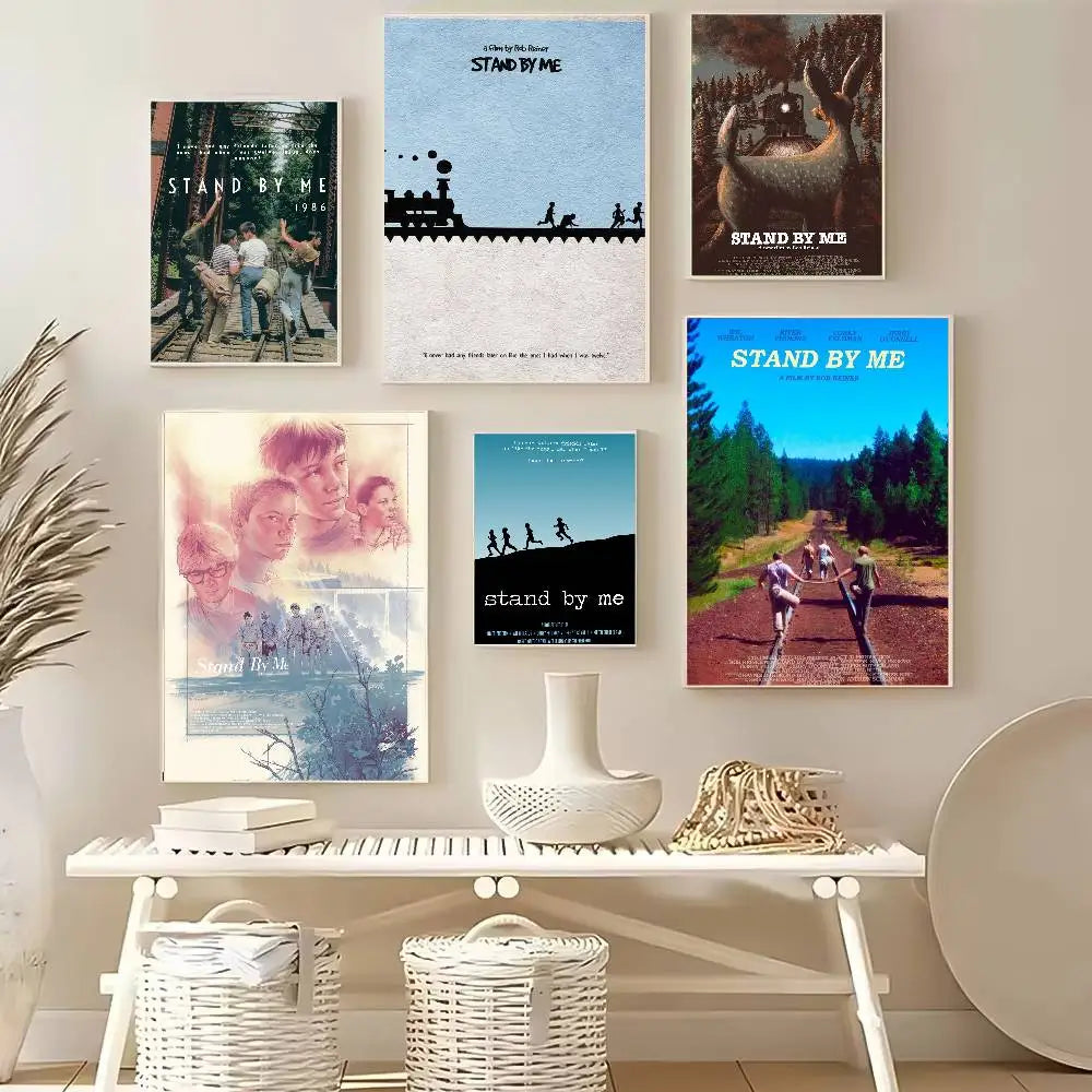Stand by Me Movie Poster – HD Self-Adhesive Waterproof Wall Art