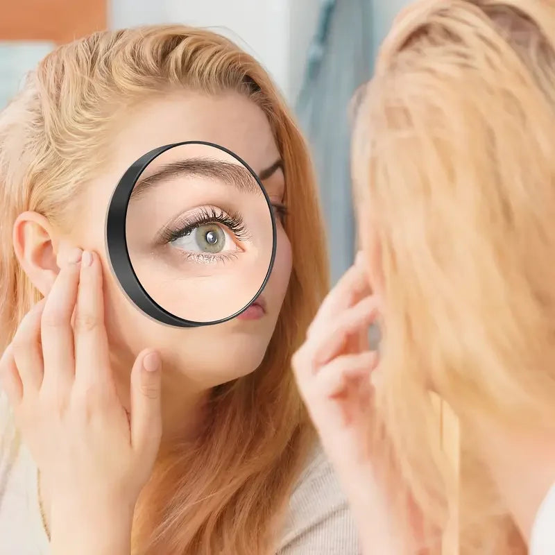 60x Magnification Makeup Mirror | HD Suction Cup Vanity Mirror