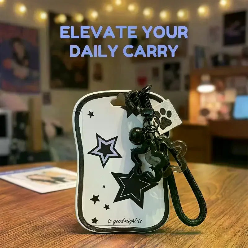 Waterproof Student ID Card Holder – School Bus & Badge Cover