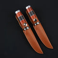 8" Stainless Steel Boning Knife – Wood Handle Butcher Knife
