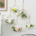 A36T-Bamboo Floral Hoop 3 Sizes Dream Catcher Bamboo Wood Circle Ring