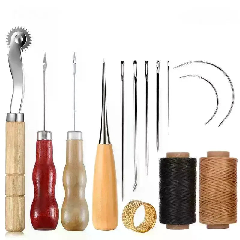Leather Hand Sewing Kit – DIY Stitching Tools for Craft & Repair