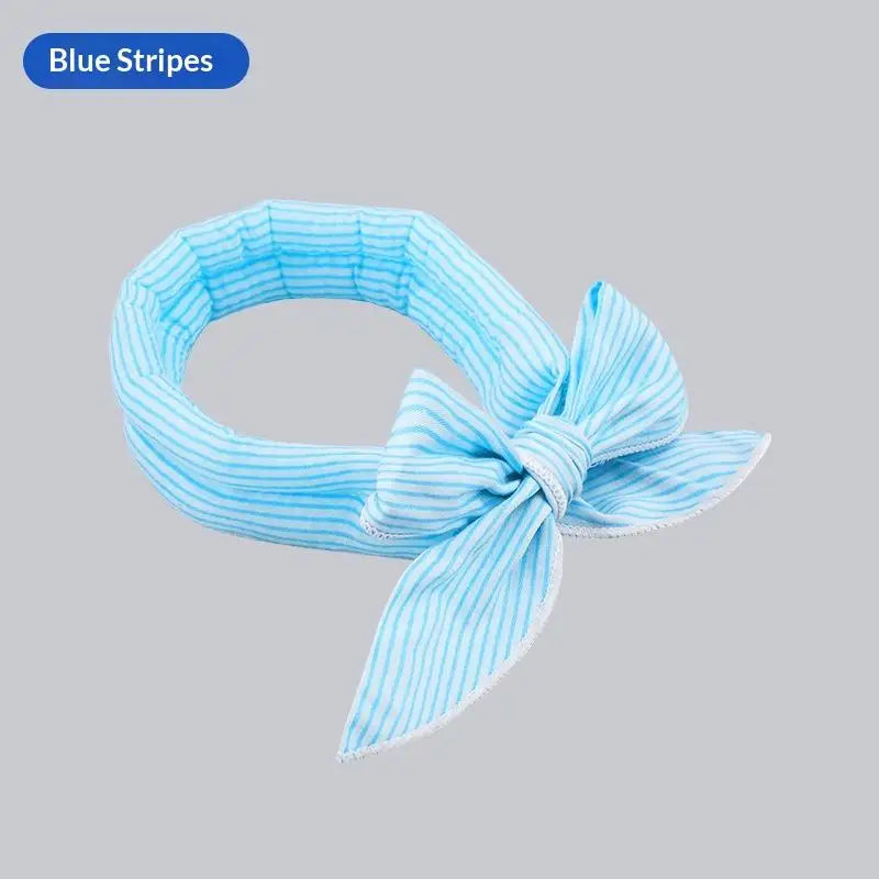 Dog Cooling Bib – Reusable Breathable Adjustable Pet Collar