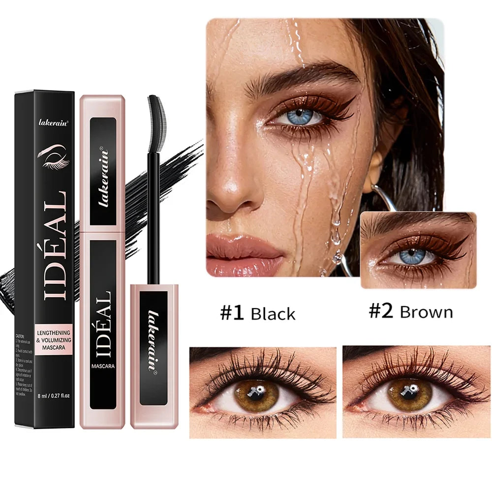 Lakerain 4D Waterproof Mascara – Volumizing & Lengthening