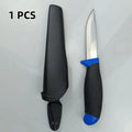 Professional Stainless Steel Cleaver Knife – Non-Slip Handle